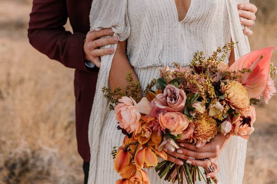 Bride and groom