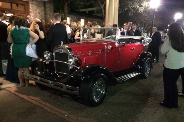 1929 Ford Phaeton Wedding Car