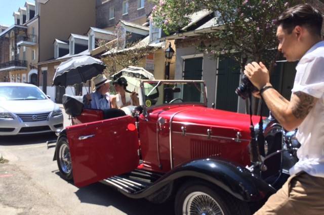 1929 Ford Phaeton Wedding Car