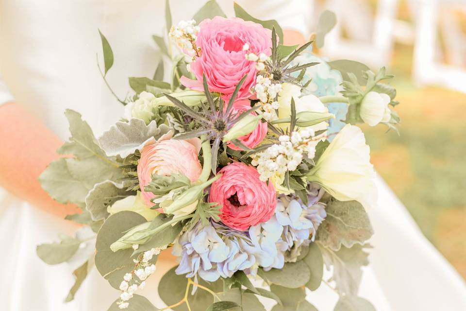 Vintage bridal bouquet