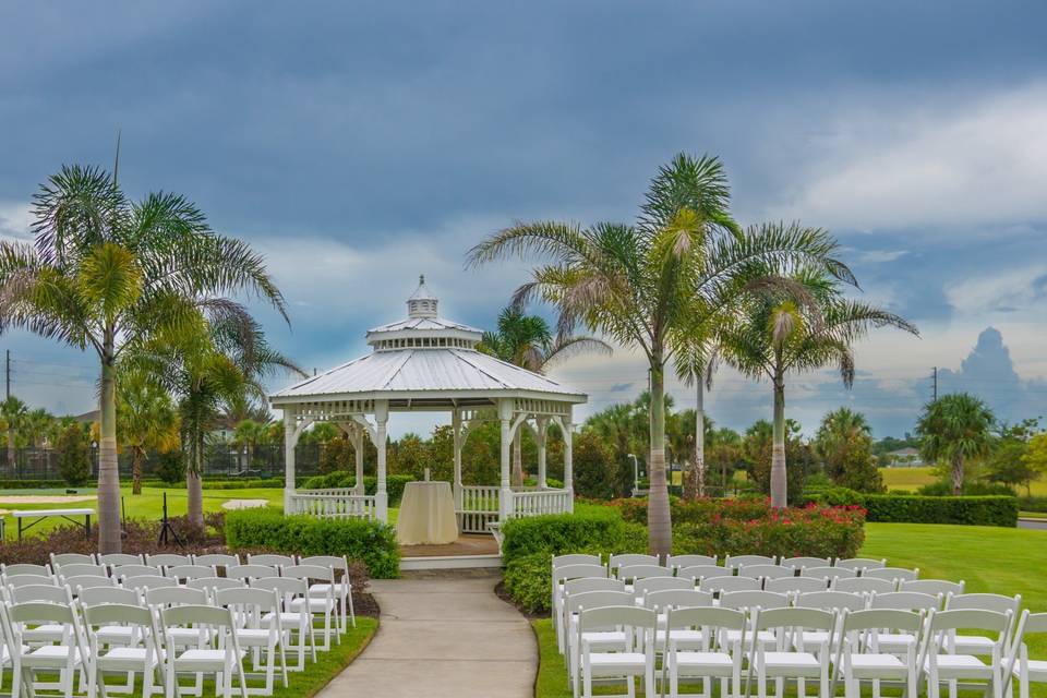 Gazebo Outdoor Ceremony