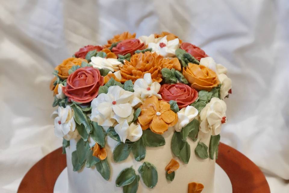 Flower Overload Cake