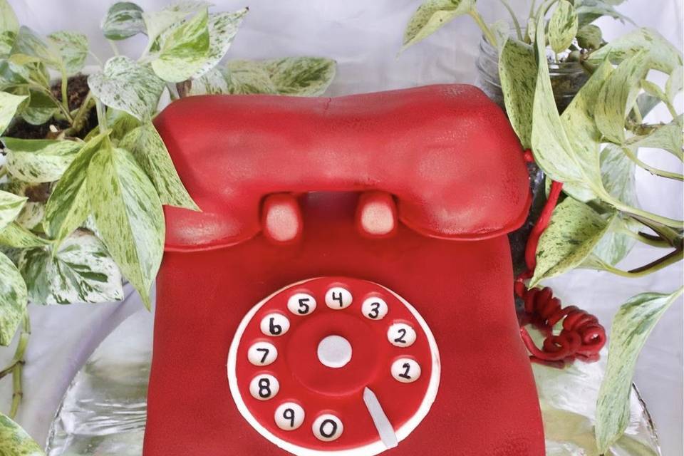 Telephone Cake