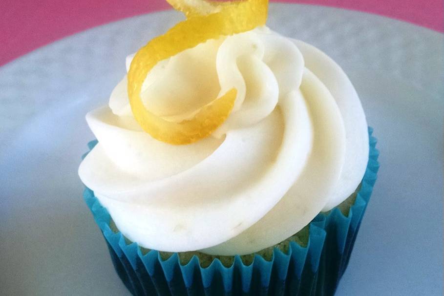 Lemon Cupcake with Cream Cheese Icing