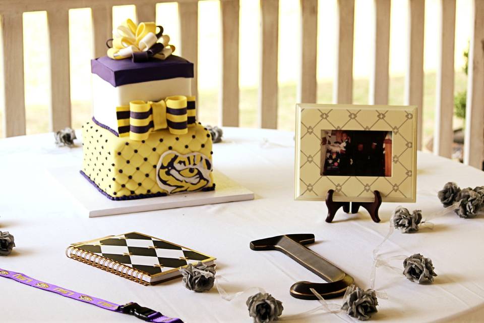 Groom's Cake Table