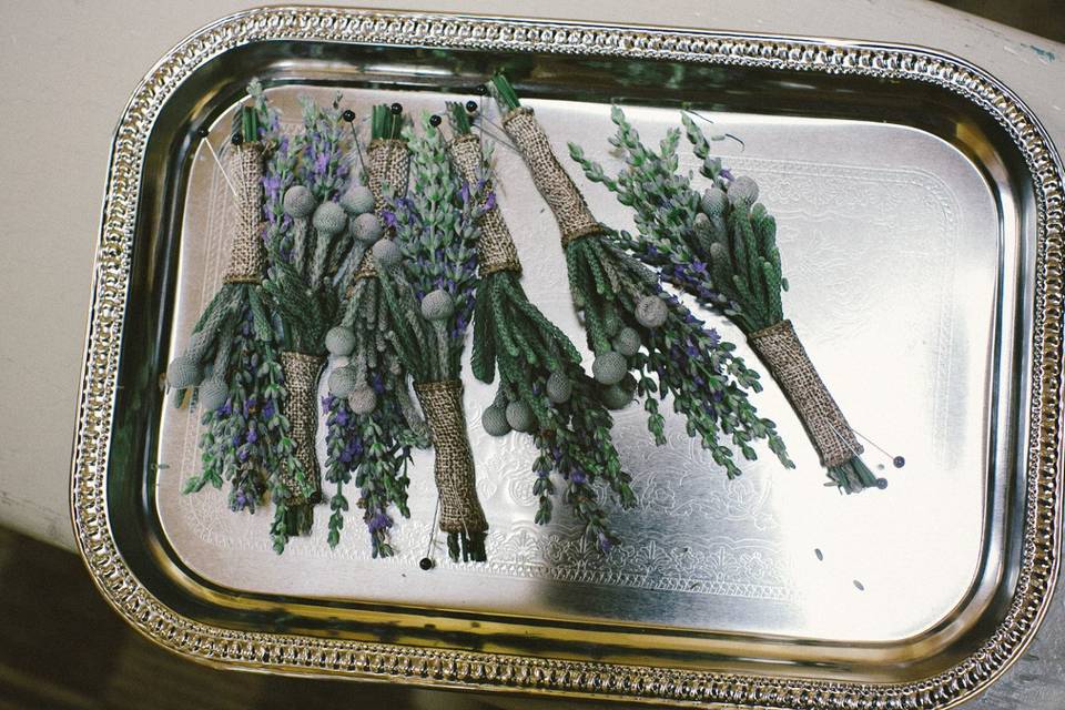 Lavender bouquets