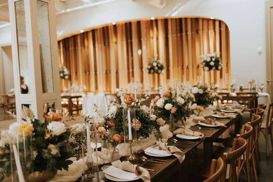 Fall Reception Florals