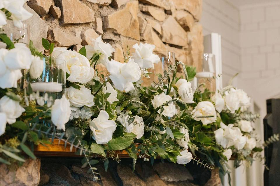 Mantle florals