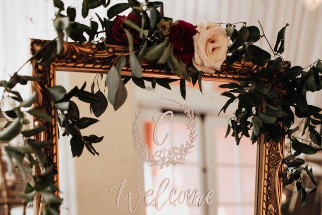 Custom welcome sign