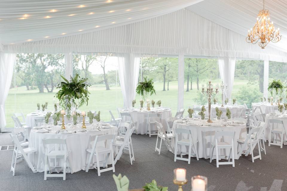 Woodside Pavilion - head table