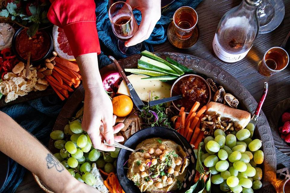 A party spread