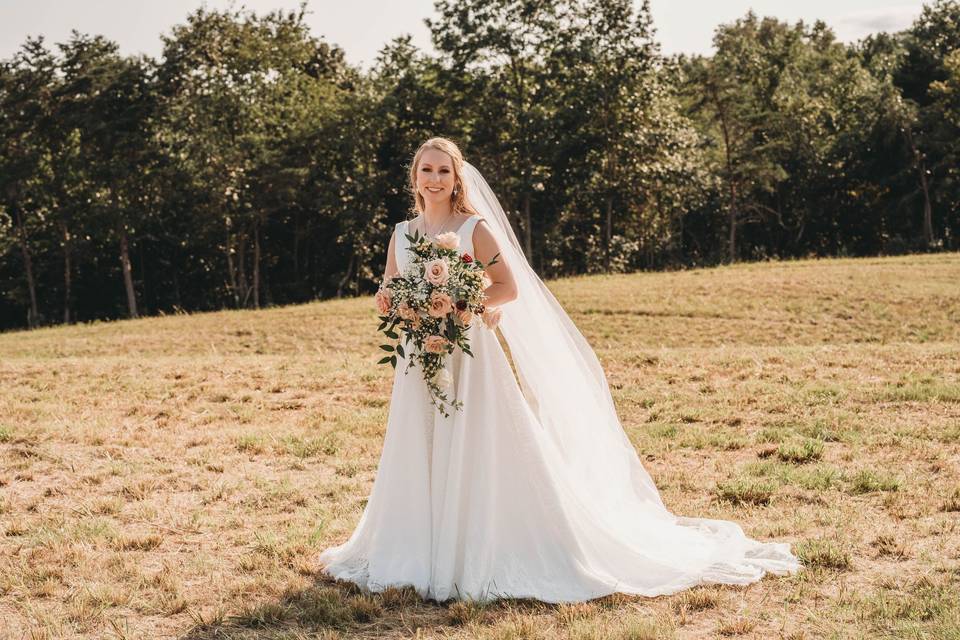 Stunning bride