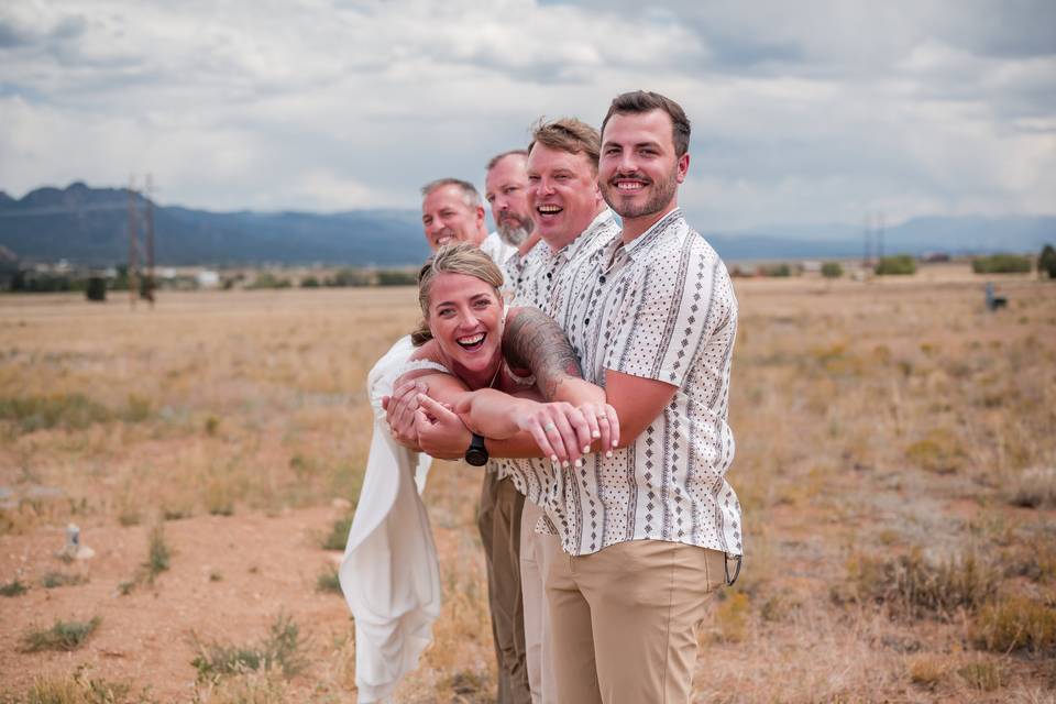 Having Fun For the Camera