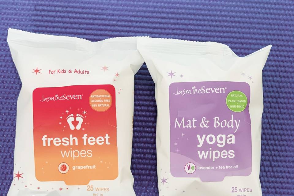 Fresh Feet Wipes by Jasmine Seven