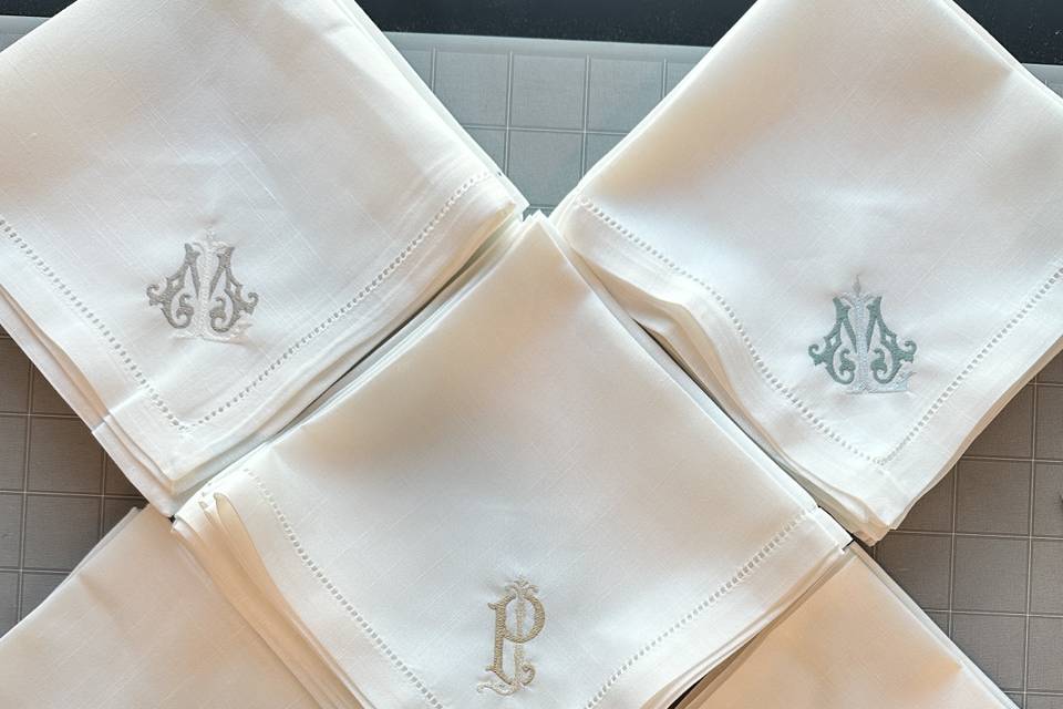 Wedding napkins
