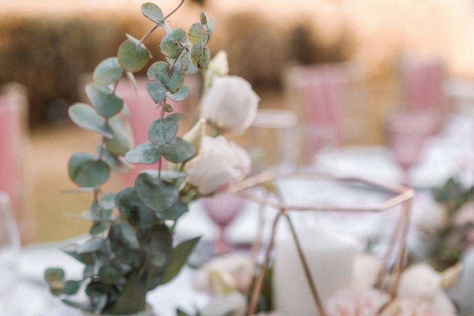 Wedding Table Setup