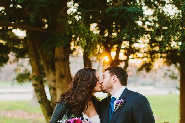 Kissing couple