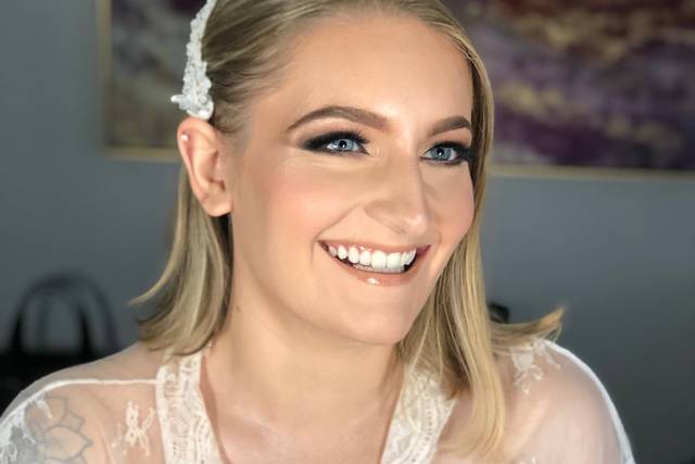 Blushing bride