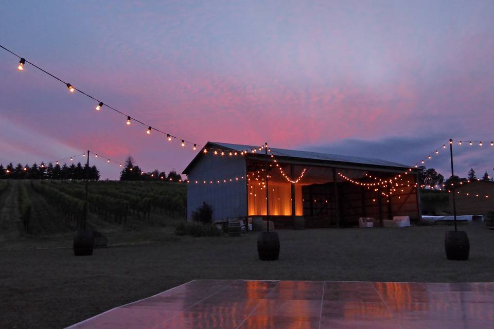 Farm wedding