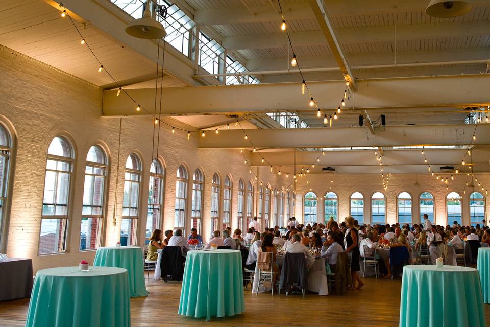 Another popular Portland warehouse venue is Yale Union, a large space that begs for lots of careful architectural uplighting, and cafe strings of course!