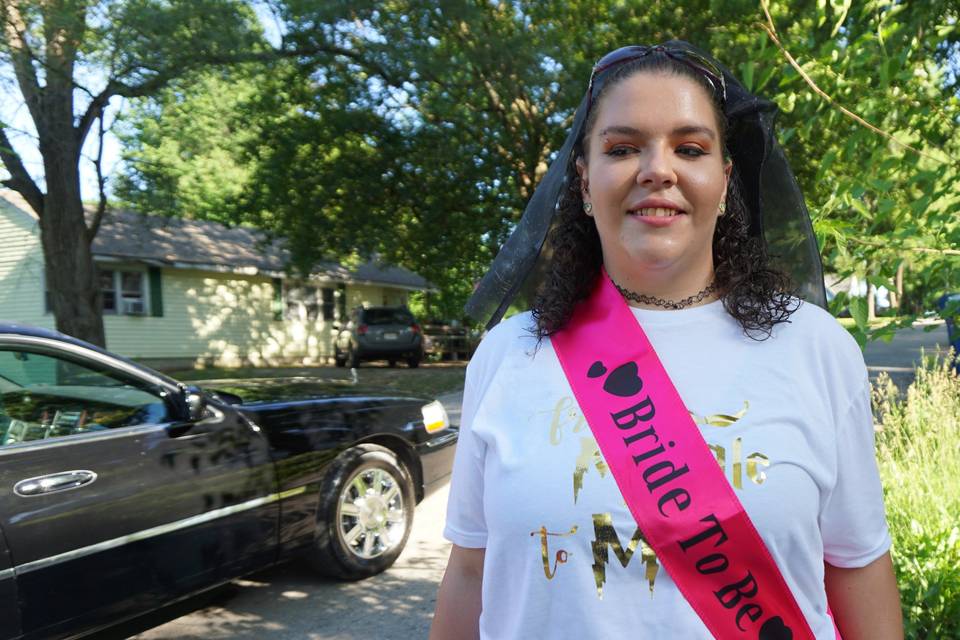 Bride Sash & Shirt