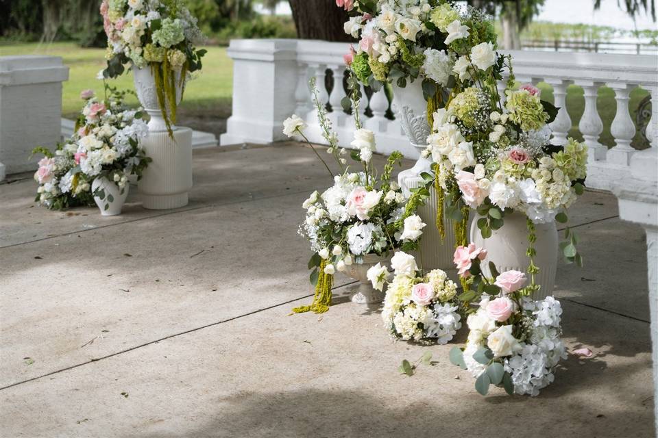Candles and florals
