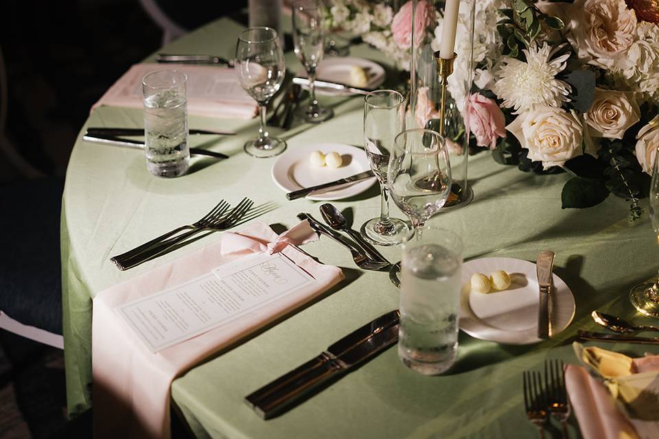 Candles and florals