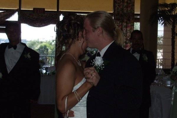 Couple dancing