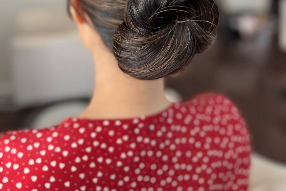 Class Bridal Updo