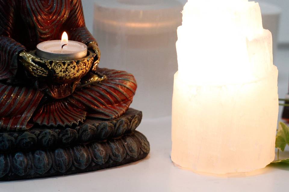 Selenite towers-decor