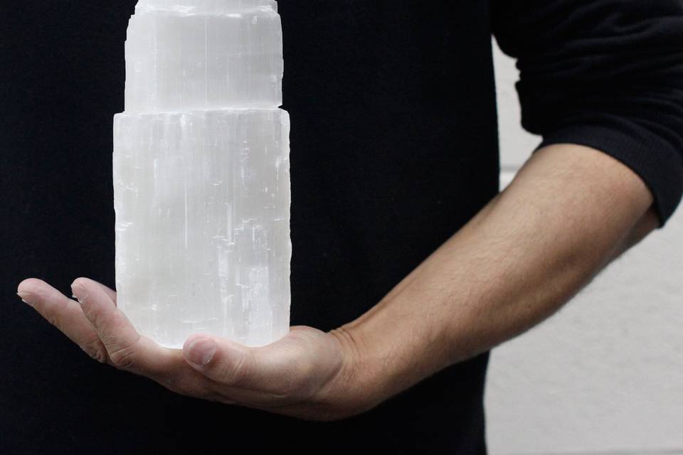 Selenite towers-decor