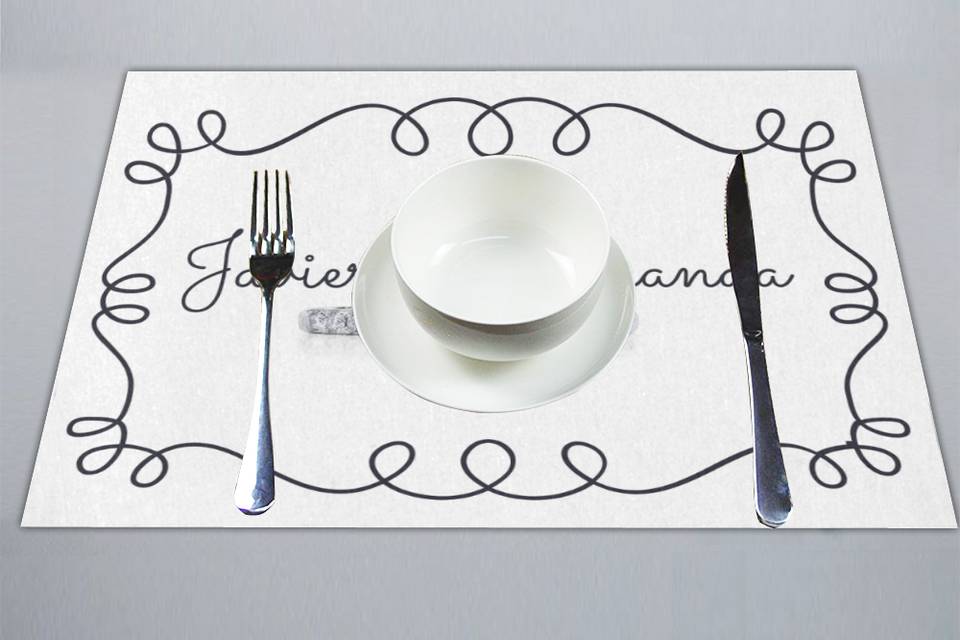 Personalized placemats