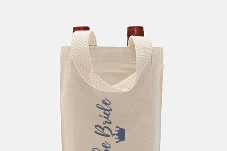 Eco-friendly wine tote