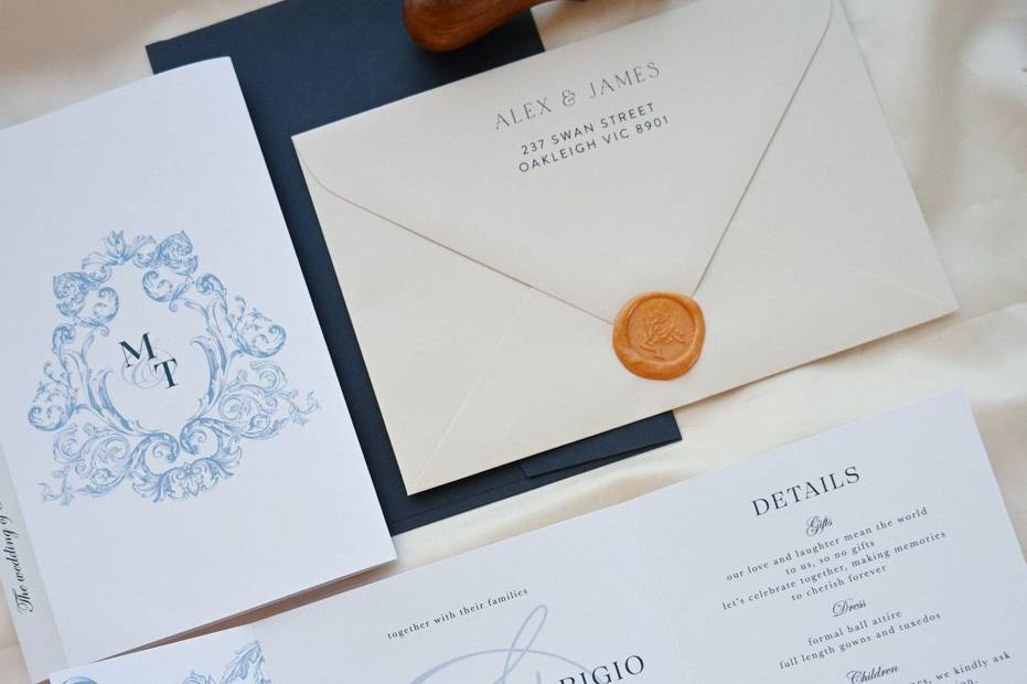 Gatefold Invitations