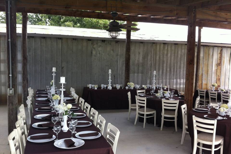 Long table setup