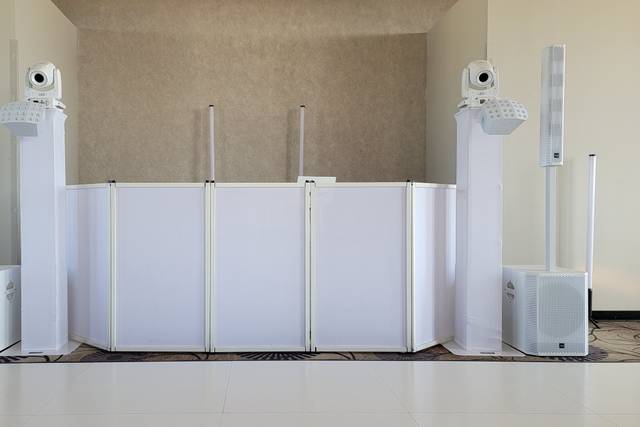 Supreme All White DJ Setup