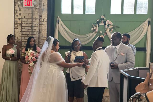 Wedding couple