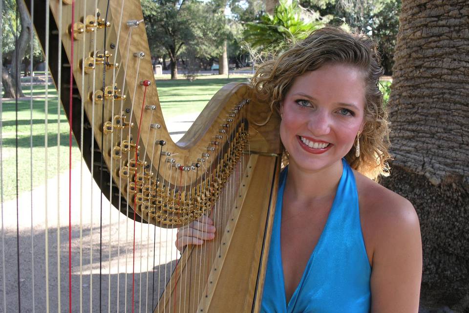 Agnes Hall, Harpist