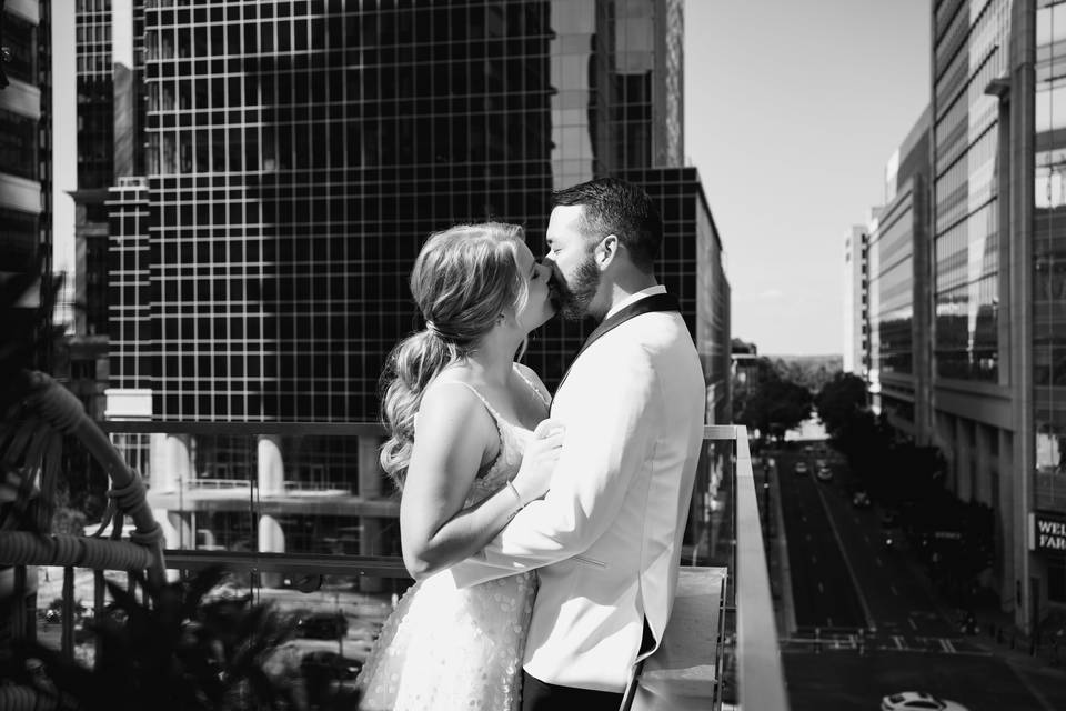 Wedding at Uptown Charlotte NC