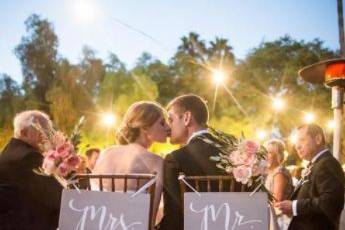 Couple kissing