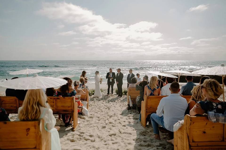 Beach wedding