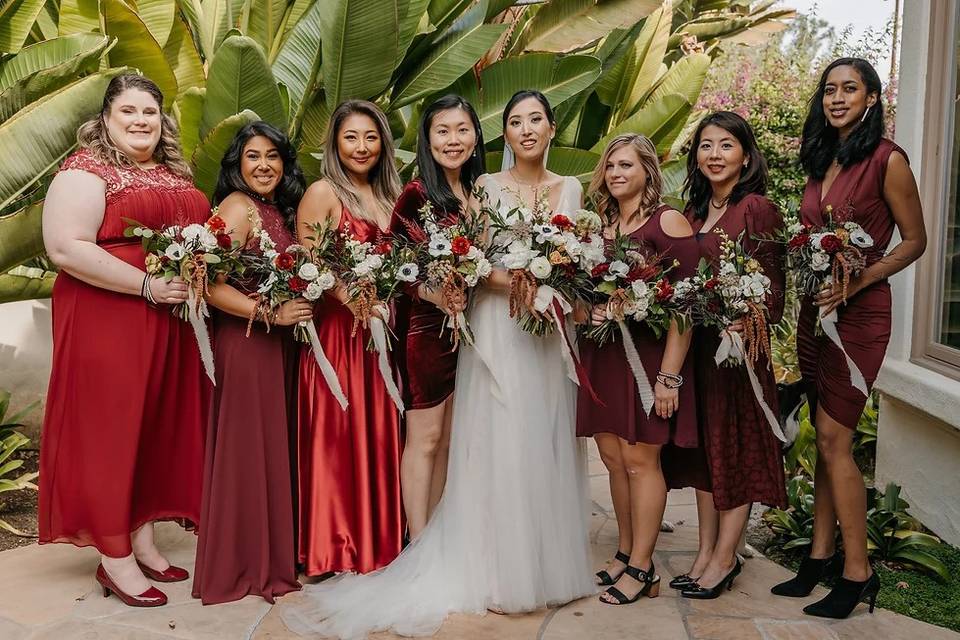 The wedding party