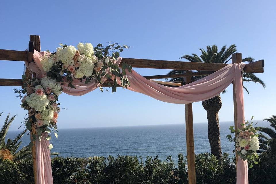 Ceremony in Pacific Palisades
