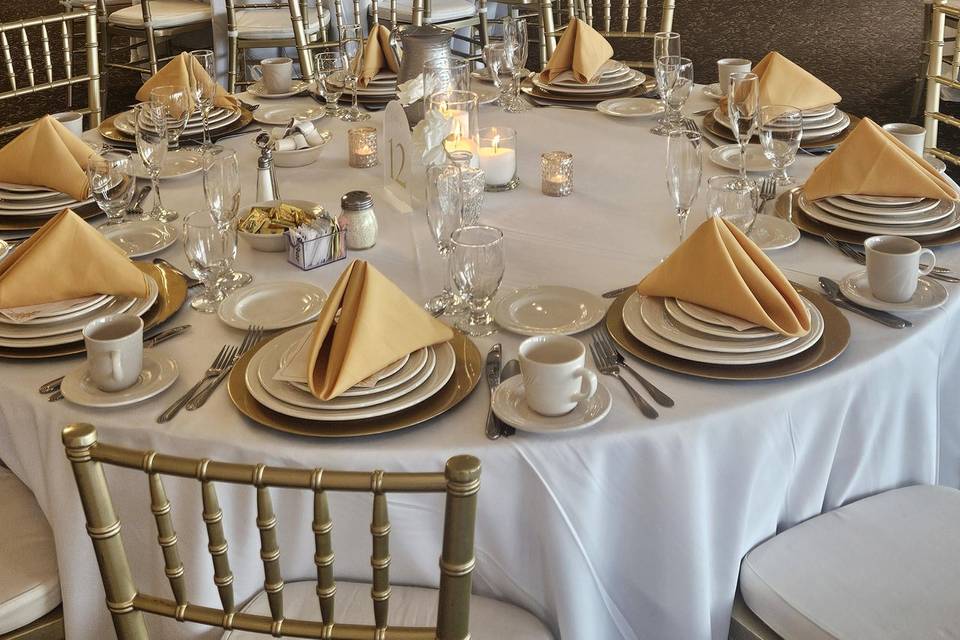 Gold wedding