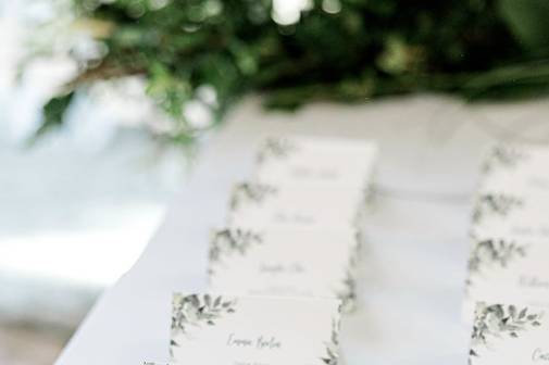 Escort cards