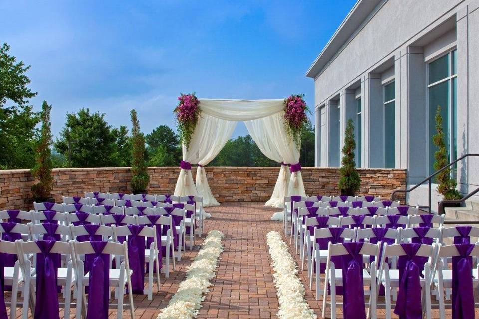 Ceremony - Outdoor Terrace