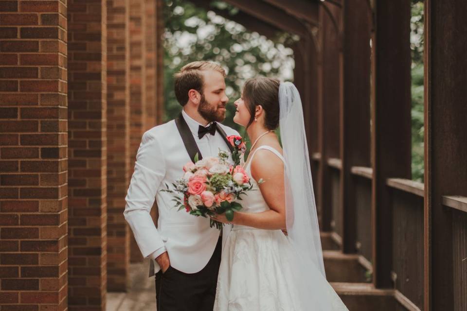 Bride and groom