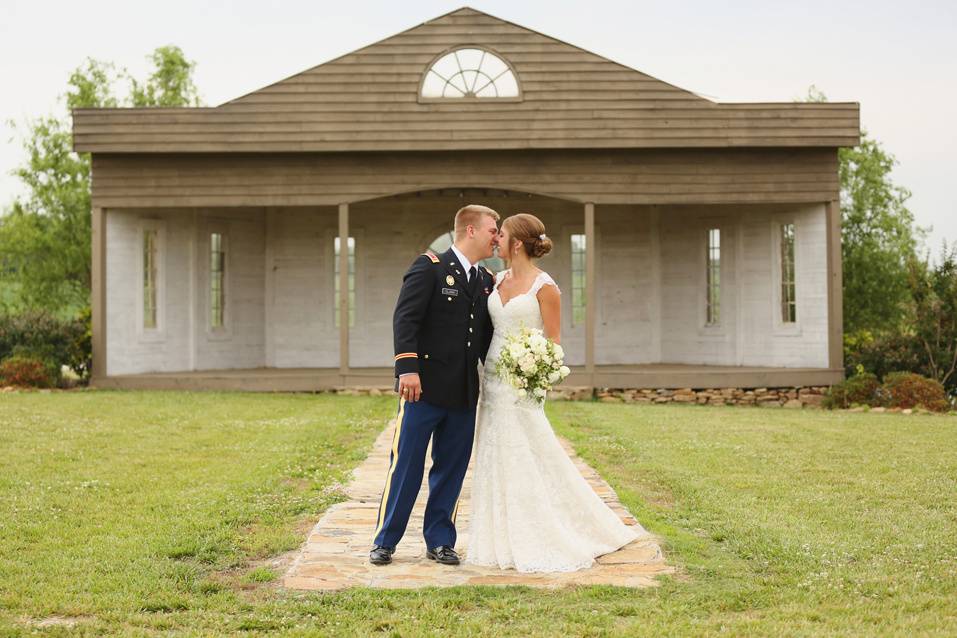 Couple at Bella's Garden