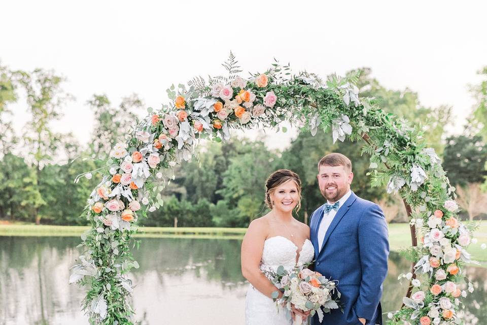 Wedding on Manor Lawn