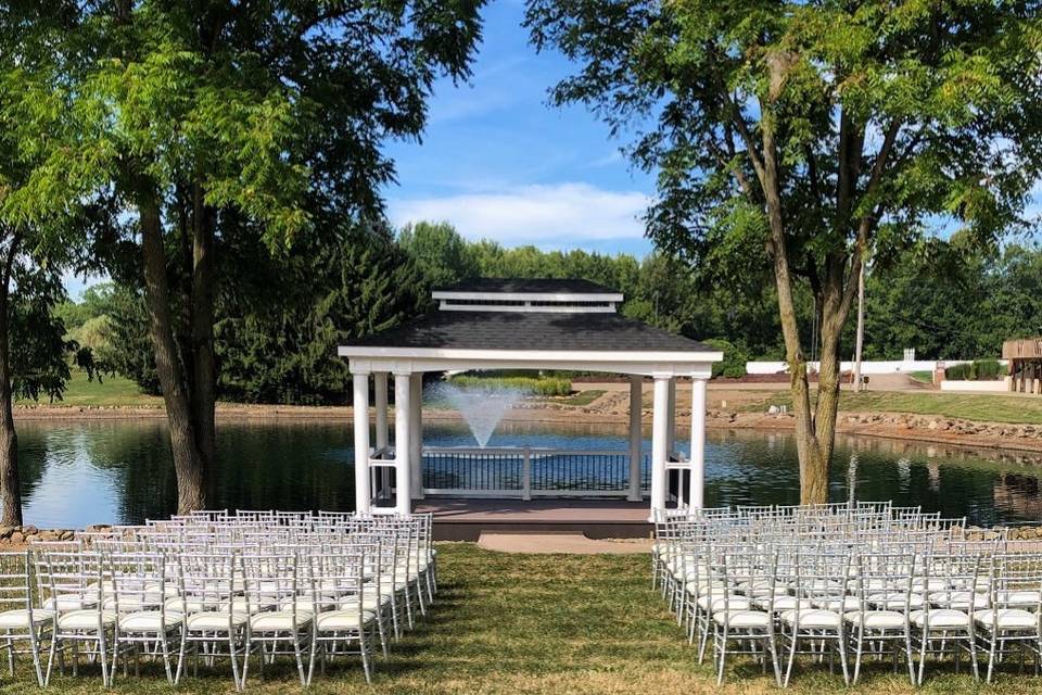 Ceremony setup